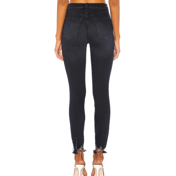 J Brand Alana High Rise Crop Skinny in Abstract - Picture 3 of 6